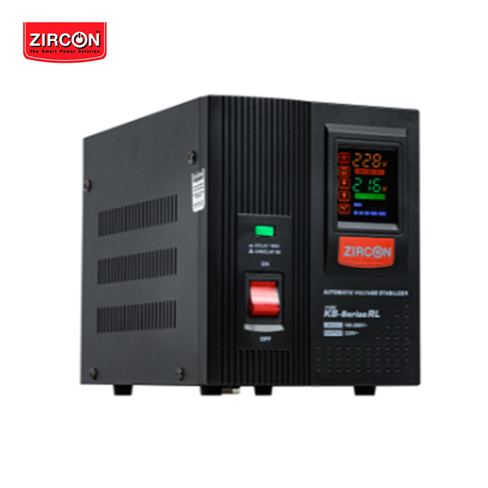 Zircon เครื่องปรับแรงดันไฟฟ้าอัตโนมัติ Automatic Voltage Stabilizer (AVS) 1000VA KB-Series RL-1000VA